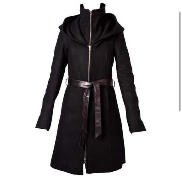 Soia & Kyo Black Wool Coat SOLD - Picture 1 of 7